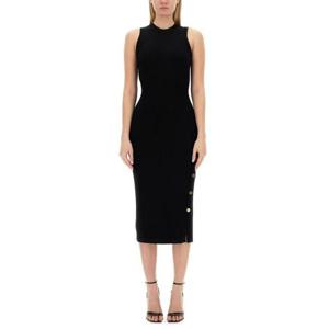 모스키노 미디 원피스 04930504 0555 Black