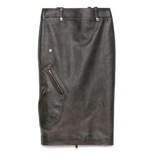 알렉산더맥퀸   미디스커트 SS25 829775 Q5APD 2122 5604196 BROWNBLACK