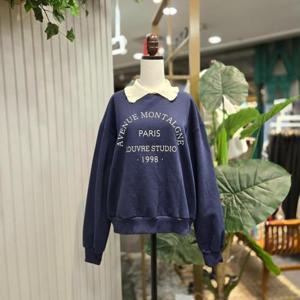 스테파니 HC05 카라양기모물결맨투맨T N24NT4419HK4