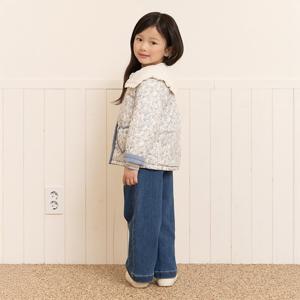 [치크(키즈)]주머니 포인트 와이드 데님 CKTJ2511G