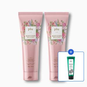 [30g 추가증정] 1+ 1 플루 핑크플로럴 바디스크럽 200g
