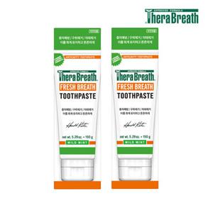 테라브레스 프레시브레스 마일드민트 치약 150g 1 +1개(총 2개)
