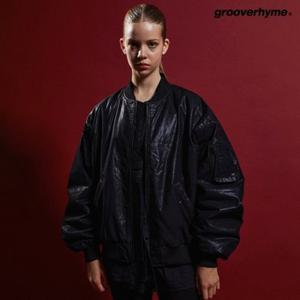 [그루브라임]유니) OIL COATING OVER MA-1 JACKET (LRQFCUA219M)