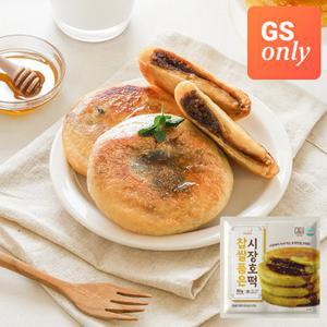[미식배송]100%수제, 시장반죽 그대로 찹쌀호떡 80g, 5개입(개별포장)