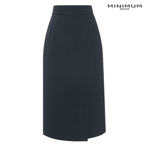 [미니멈]언발 슬릿 H라인 스커트 MYBGWS4010-DV