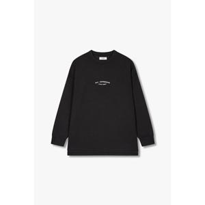 톰보이 9175122972 레터링 롱 티셔츠