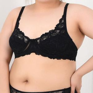 편안한 노몰드 망사 B컵 3단 풀컵브라 보드라운 20대