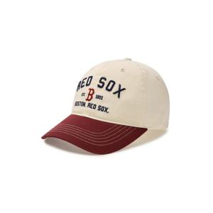 MLB  (3ACPV085N-43CRS) 공용 레터링 배색 언스트럭쳐 볼캡