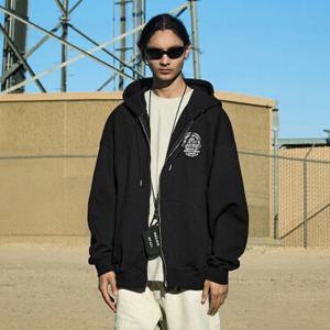 플루크 NYC 크랙 워크웨어 후드 집업 티셔츠 FZT1032-Z / 2color