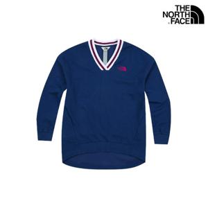 [노스페이스]노스페이스 여성 헨리 스웨트셔츠FM1NM5MJ32L-NAV