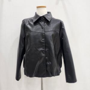 [나인스텝]밑단셔링가죽JK  N25NJ5114BK_JJ