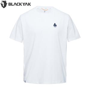 블랙야크 BCC 라인 백면 로고 반팔 티셔츠 클라이밍 공용 로고 반팔티 1BYRTMU906WH