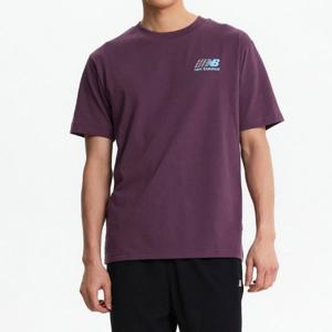 뉴발란스반팔티 LQJ NBNEF22471-CF UNI 그라데이션 그래픽 반팔티 (SEMI OVER FIT)