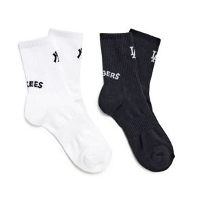 MLB (3ASOCSS5N-00BKS) 스포티브 장목 양말 2족세트 MLB
