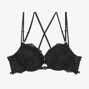 [섹시쿠키]핫썸머 블랙 스트링 프론트 훅 브라 SCWBZ511