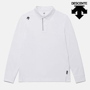 [데상트] 터프 긴팔 카라 티셔츠 SP323UPL81WHT0 긴팔티