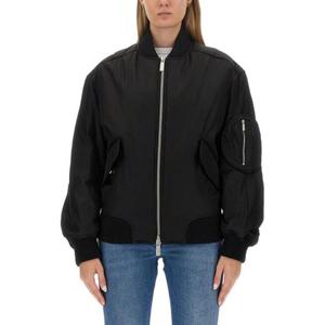 오프화이트 봄버 자켓 OWEH028 F23FAB0011010 Black