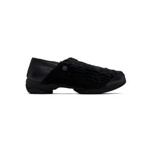 25 FW 키코 코스타디노브 남성 블랙 코르모스 피셔맨 로퍼 252985M231000