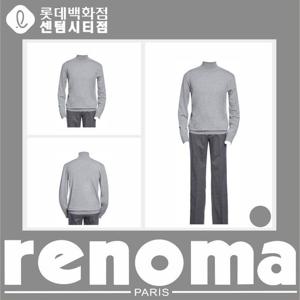 [레노마캐주얼][가을겨울니트티]남성티셔츠 목폴라 니트티셔츠(그레이) RQCIKT97A