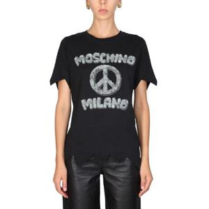 MOSCHINO 플린스톤 프린트 티셔츠 079760411555