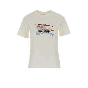 버버리 반팔 티셔츠 8115480 B7078 White