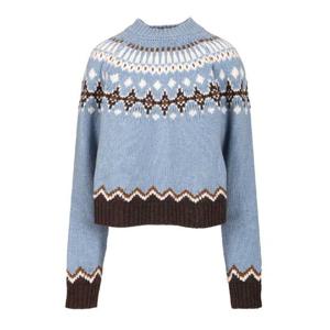 알라누이   니트 FW25 LWHE061E25KNI0014284 5984096 Light blue