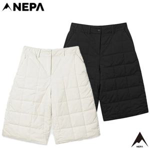 네파[택가 149.000원](7L81660) 여성 모노 튜브 캐주얼 버뮤다 5부 패딩팬츠(7L82066 코디)