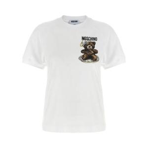 모스키노   반팔 티셔츠 FW25 V072555411001 5716341 Multicolor