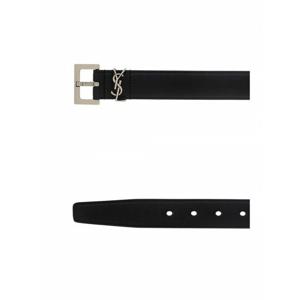 [SAINT LAURENT] 라프리마 남성 벨트 YSL CINTURA Y HAKA MOIRA 램 634440AAC8A 1000 NOIR /9