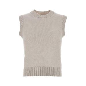 펜디   니트 SS25 FZXD20AUHQ F16A8 5545115 Beige o Tan