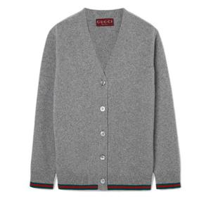구찌   가디건 SS25 813834XKEJC1230 5018066 Grey