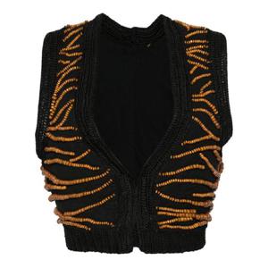 25 FW 포르테포르테 비즈 크로셰 베스트 12301MYJACKET TP432166592