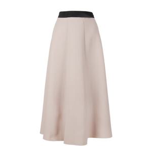 [파슨스] Gored.Banding Skirt_Beige     [MSPR2SK06]
