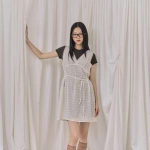 [랩]시스루 레이스 레이어드 원피스 AR3WO866