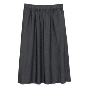 25 FW Eileen Fisher 코튼 미디 스커트 S5PGGS4288MA TP443114213