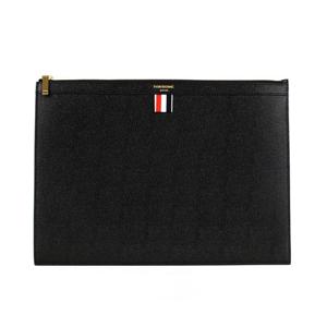 톰브라운 미듐 가죽 클러치 MAC084A-00198 001 (BLACK)