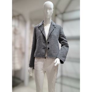 [SI][SI] SI체크 투버튼 울 숏자켓SHJRY21410 (P003496638)