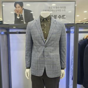 [트레몰로]체크린넨자켓FU5S1231_SC