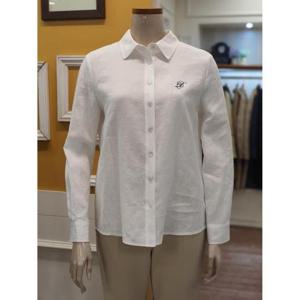 BCBG 세이브존01 로브 린넨 블라우스 B5B3B408