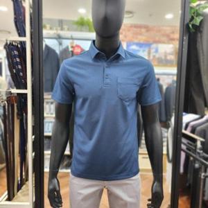 런던포그 제니스 HL01 폴리 프린트 티셔츠 LOATA31Z
