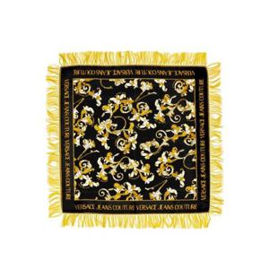 베르사체 바로크 패턴 프린지 실크 머플러 1935883