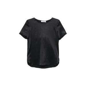 막스마라 DIDA 새틴 실크 반팔 블라우스 1822179