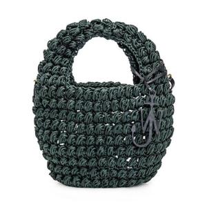 JW앤더슨 앵커 로고 참 라지 팝콘 토트백 1112636