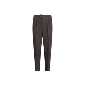 BRUNELLO CUCINELLI 드로스트링 린넨 팬츠 1828444
