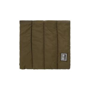 베르사체 로고 패치 퀼팅 나일론 머플러 1926450