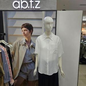 Ab.f.z DP01 루즈핏포켓자수셔츠블라우스 AFZ2HBZ1