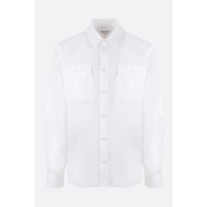 BOTTEGA VENETA 포플린 루즈 핏 셔츠 740738V1K409000