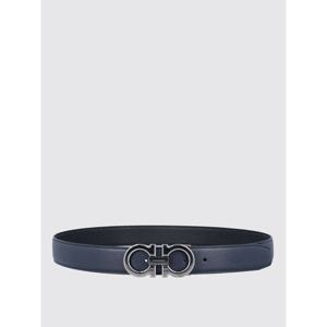 [SALVATORE FERRAGAMO] 라프리마 남성 벨트 679710 697875 네이비 /6