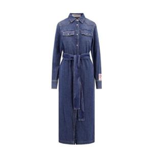 골든구스 골든 구스 네이비 미디 원피스 2041860