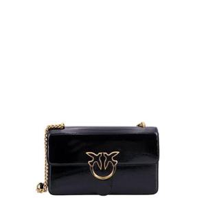 Pinko Love Birds 폴드오버 탑 숄더백 103791A1UV Z99Q TP934839234